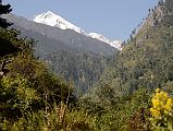 11 Annapurna II From The Trail After Bagerchap On The Annapurna Circuit 